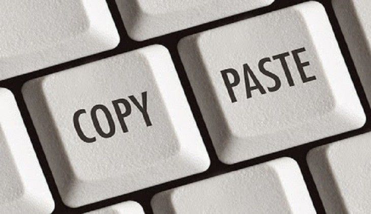 How to copy and paste