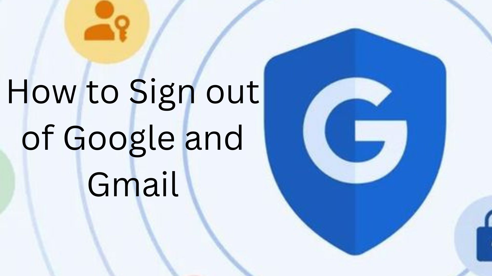 How to sign out of gmail